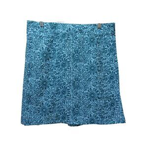 RipSkirt Hawaii Tuscan Blues Wrap Womens M Length 2 Resort Vacation Activewear